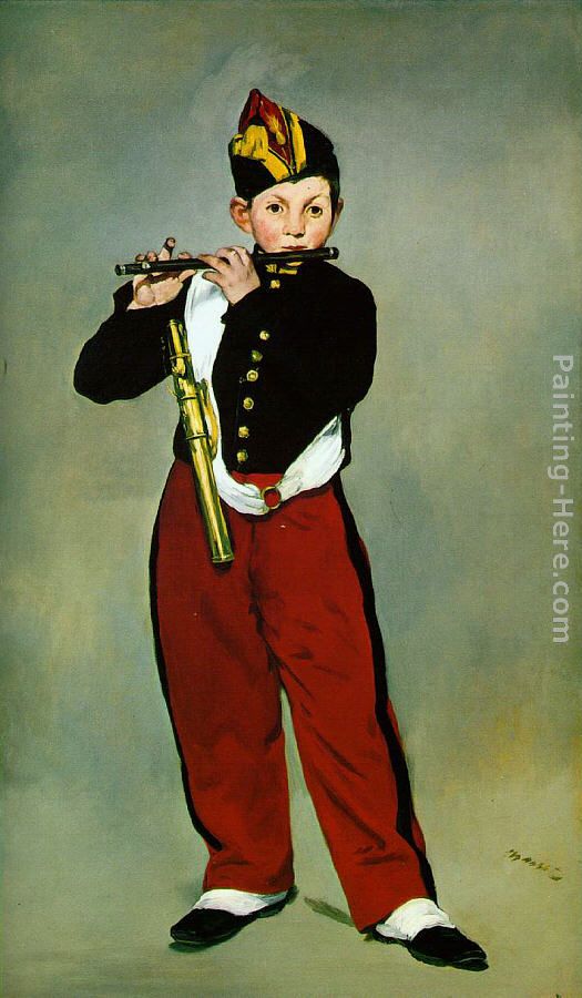 The Fifer painting - Eduard Manet The Fifer art painting